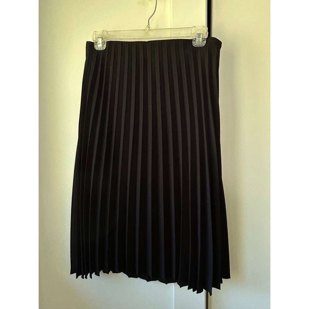 Everlane pleated skirt size 2 black